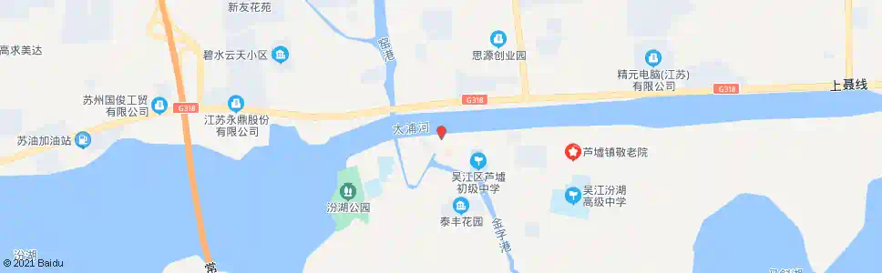 苏州南窑港桥堍_公交站地图_苏州公交_妙搜公交查询2025