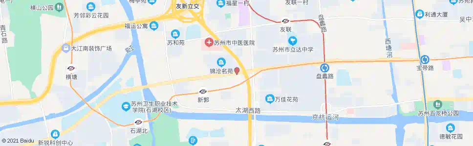 苏州宝带西路首末站北_公交站地图_苏州公交_妙搜公交查询2025