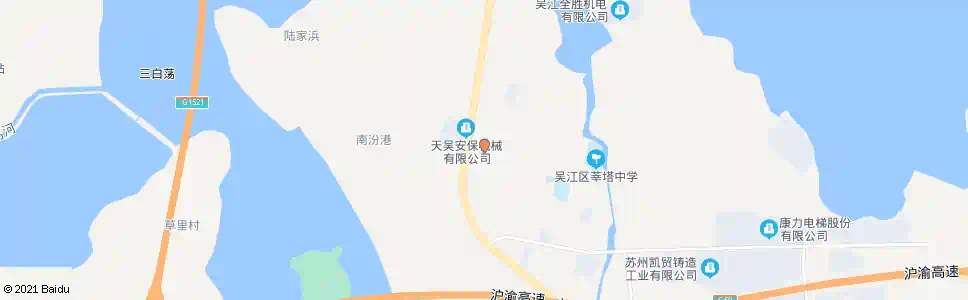 苏州新传路口_公交站地图_苏州公交_妙搜公交查询2025