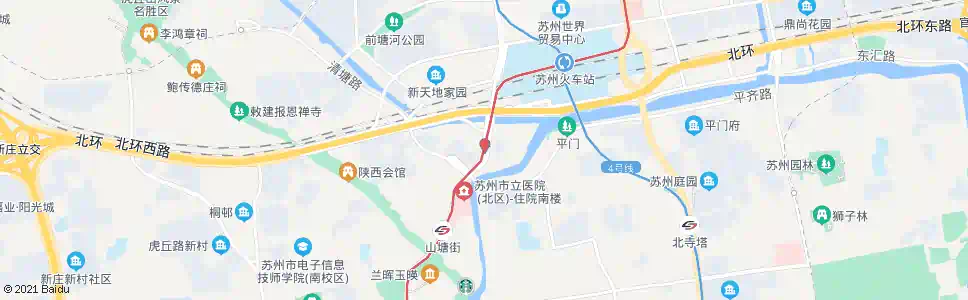苏州钱万里桥南_公交站地图_苏州公交_妙搜公交查询2025