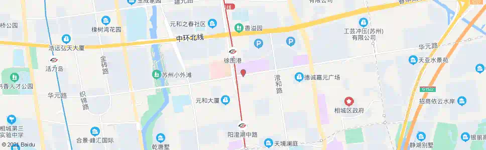苏州相城医院东_公交站地图_苏州公交_妙搜公交查询2025