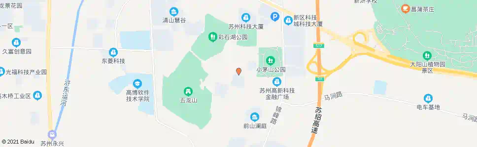 苏州科灵路道元路东_公交站地图_苏州公交_妙搜公交查询2025
