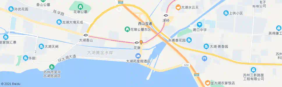 苏州香榭_公交站地图_苏州公交_妙搜公交查询2025