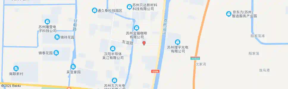 苏州友谊新路复线西_公交站地图_苏州公交_妙搜公交查询2025