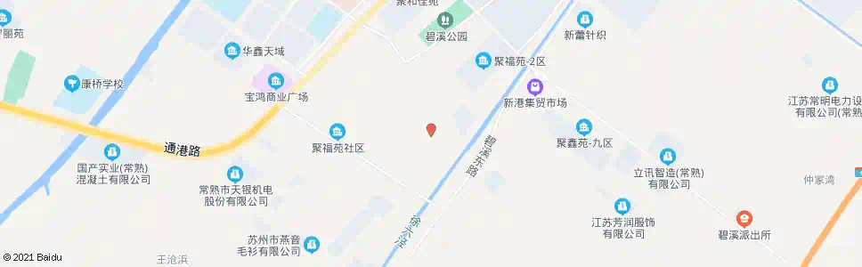 苏州聚福苑社区_公交站地图_苏州公交_妙搜公交查询2025