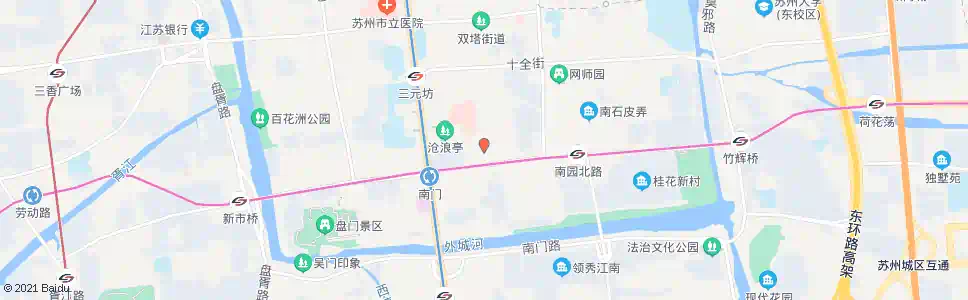 苏州乌鹊桥路南_公交站地图_苏州公交_妙搜公交查询2025