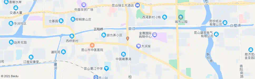 苏州在水一方_公交站地图_苏州公交_妙搜公交查询2025