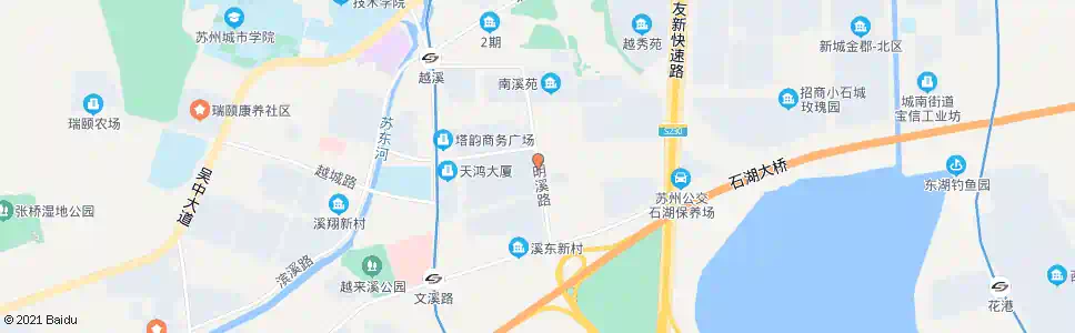 苏州莫舍社区_公交站地图_苏州公交_妙搜公交查询2025