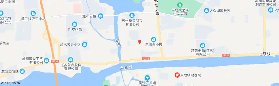 苏州鸿禧花园_公交站地图_苏州公交_妙搜公交查询2025