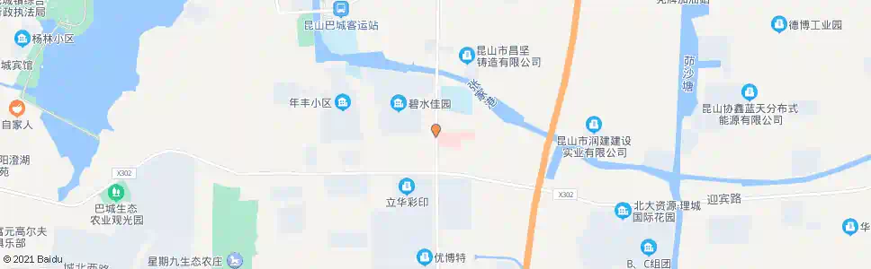 苏州巴城人民医院_公交站地图_苏州公交_妙搜公交查询2025