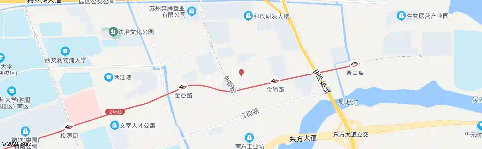 苏州新城路金芳路_公交站地图_苏州公交_妙搜公交查询2025