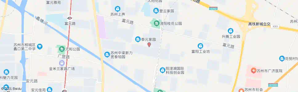 苏州恒励西子花园_公交站地图_苏州公交_妙搜公交查询2025