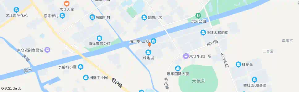 苏州海运堤人民路_公交站地图_苏州公交_妙搜公交查询2025