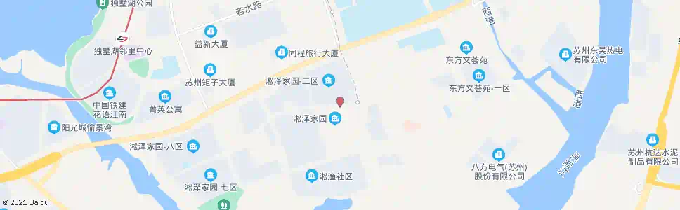 苏州淞泽家园二区_公交站地图_苏州公交_妙搜公交查询2025