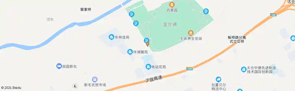 苏州金仓湖_公交站地图_苏州公交_妙搜公交查询2025