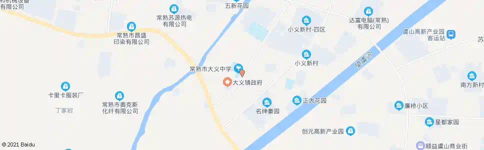 苏州大义中学_公交站地图_苏州公交_妙搜公交查询2025
