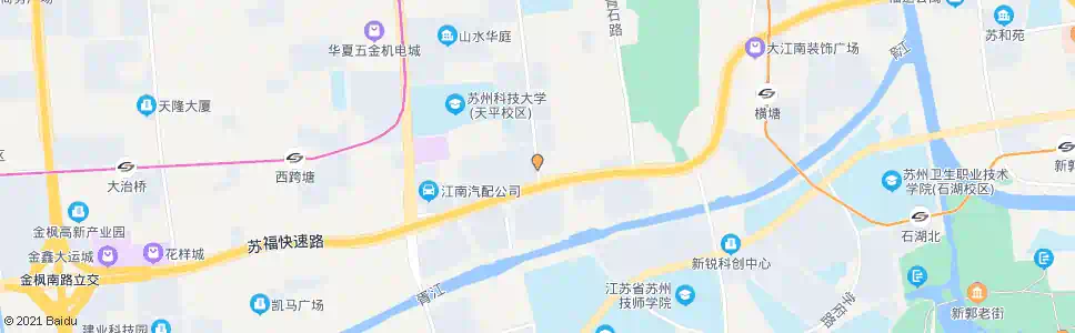 苏州塔园路晋源路北_公交站地图_苏州公交_妙搜公交查询2025