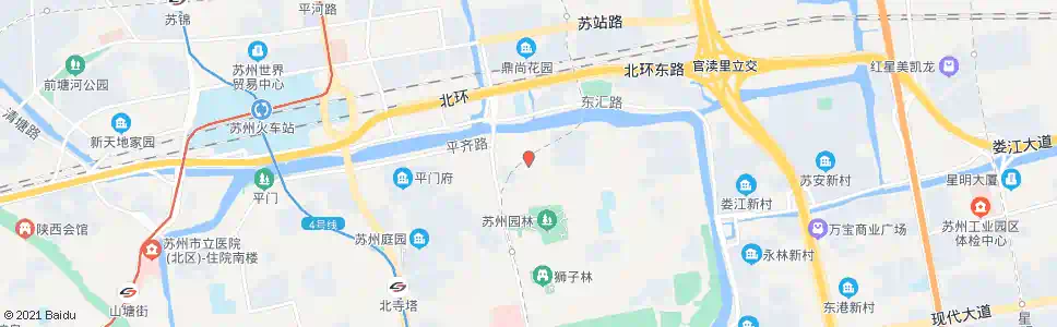 苏州齐门东_公交站地图_苏州公交_妙搜公交查询2025