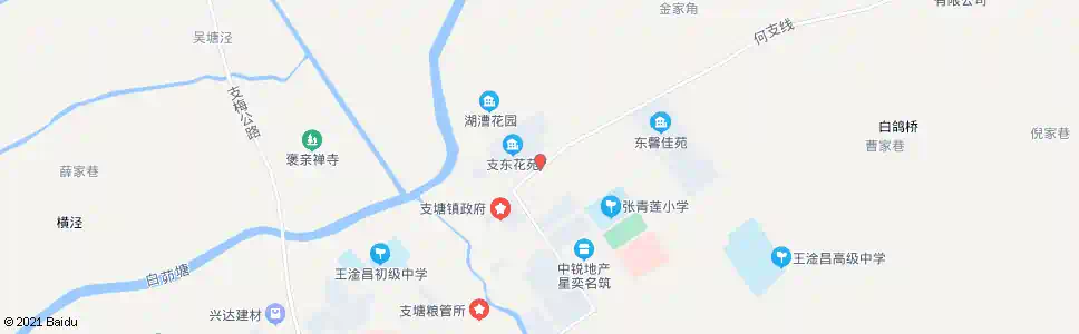 苏州支塘广电站_公交站地图_苏州公交_妙搜公交查询2025