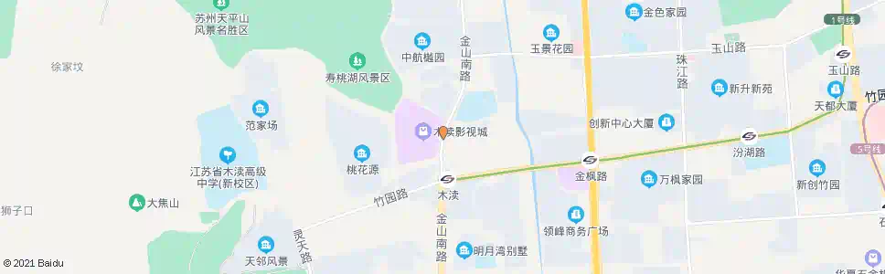 苏州南浜_公交站地图_苏州公交_妙搜公交查询2025