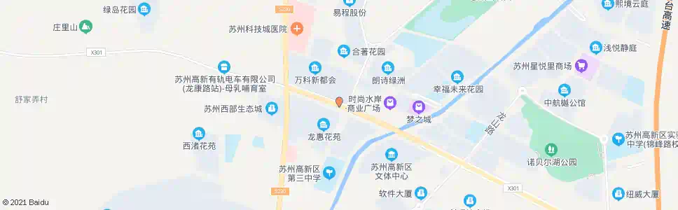 苏州嘉陵江路站_公交站地图_苏州公交_妙搜公交查询2025