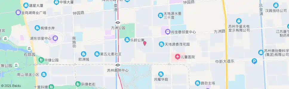 苏州海悦花园一区_公交站地图_苏州公交_妙搜公交查询2025