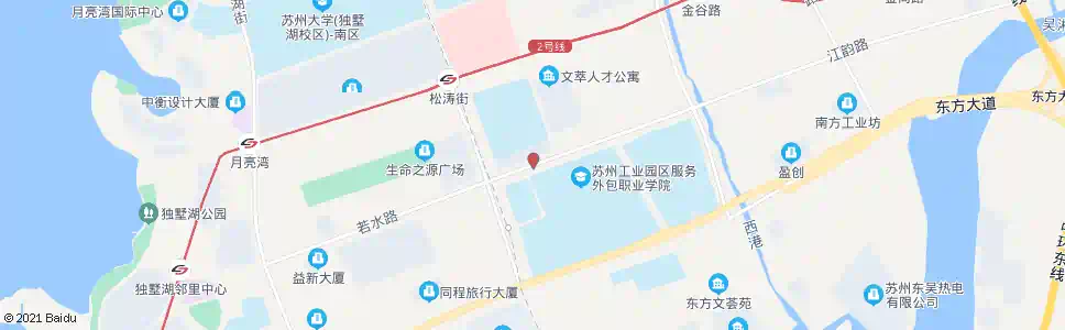 苏州苏州评弹学校北_公交站地图_苏州公交_妙搜公交查询2025