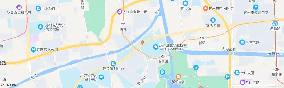苏州学府花苑北_公交站地图_苏州公交_妙搜公交查询2025
