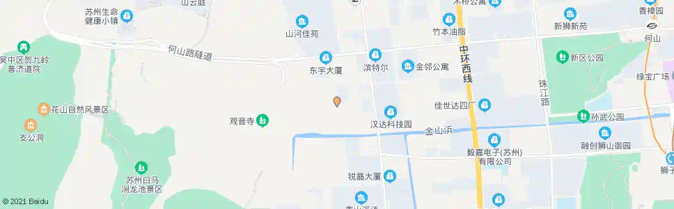 苏州新世纪彩印_公交站地图_苏州公交_妙搜公交查询2025