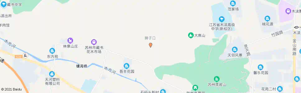苏州狮子口_公交站地图_苏州公交_妙搜公交查询2025