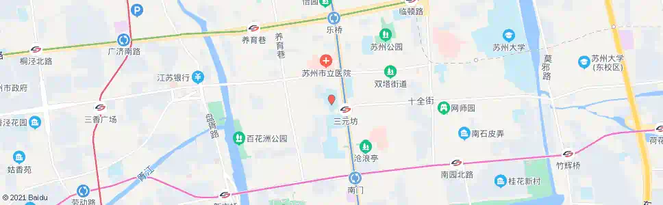 苏州苏州卫生学院_公交站地图_苏州公交_妙搜公交查询2025