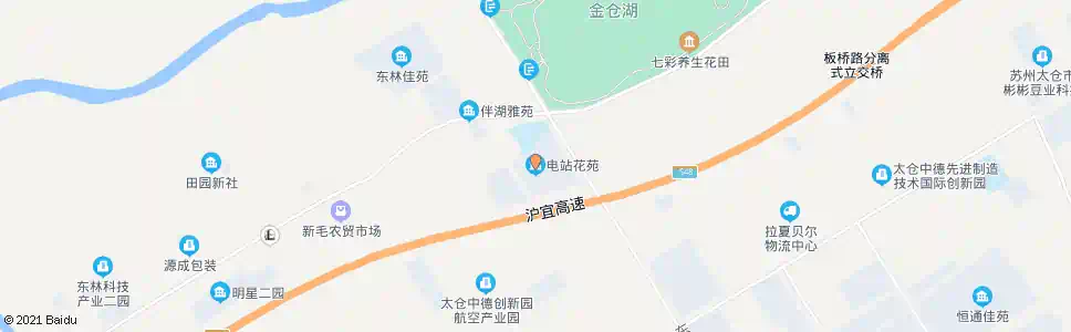 苏州电站花苑_公交站地图_苏州公交_妙搜公交查询2025