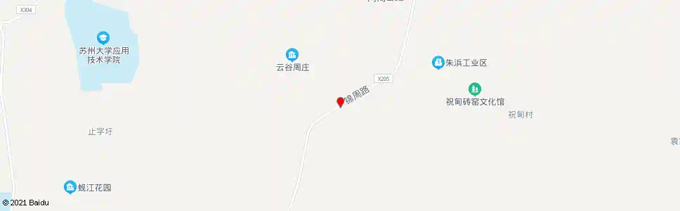苏州锦周公路园区大道_公交站地图_苏州公交_妙搜公交查询2025