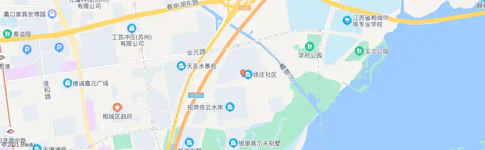苏州徐庄小区_公交站地图_苏州公交_妙搜公交查询2025