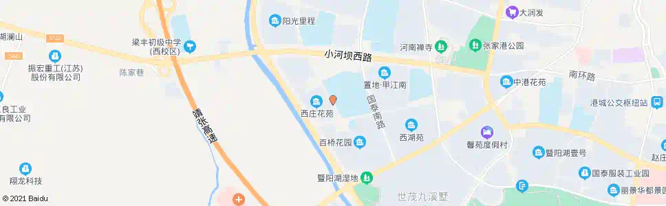 苏州梁丰中学西门_公交站地图_苏州公交_妙搜公交查询2025