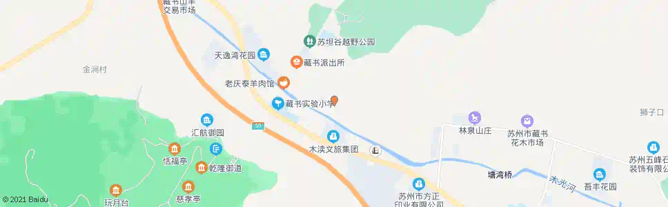 苏州藏书人民桥_公交站地图_苏州公交_妙搜公交查询2025