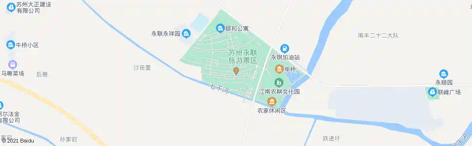 苏州永联南街_公交站地图_苏州公交_妙搜公交查询2025