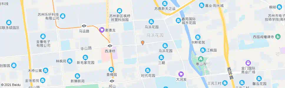 苏州佳林花苑_公交站地图_苏州公交_妙搜公交查询2025