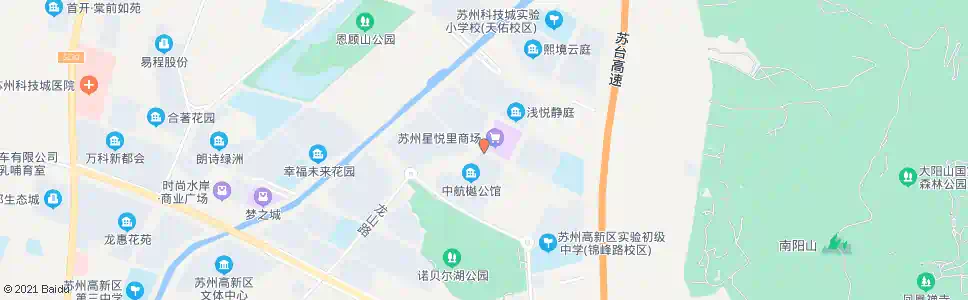苏州科业路天佑路西_公交站地图_苏州公交_妙搜公交查询2025