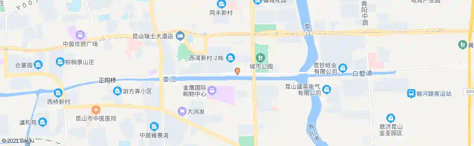 苏州震川路祝家厍_公交站地图_苏州公交_妙搜公交查询2025