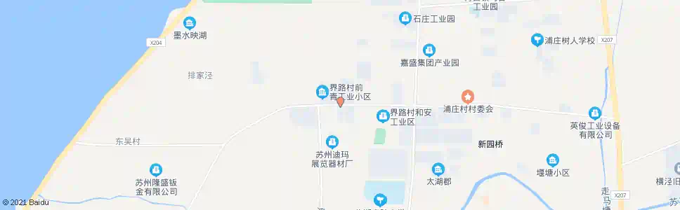 苏州朱家村_公交站地图_苏州公交_妙搜公交查询2025