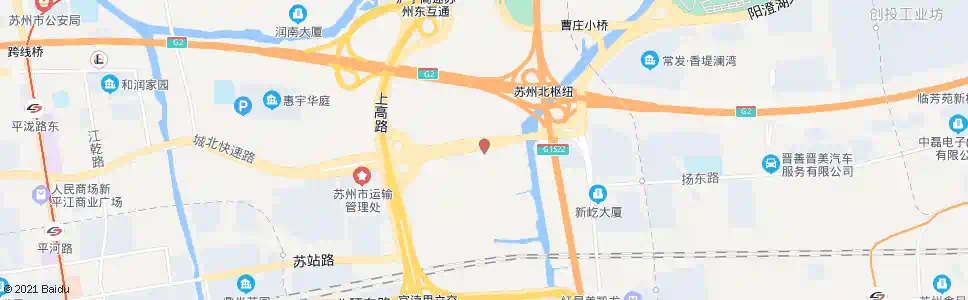 苏州化肥厂_公交站地图_苏州公交_妙搜公交查询2025