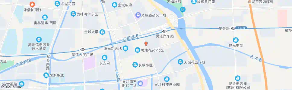 苏州长安路长板路北_公交站地图_苏州公交_妙搜公交查询2025