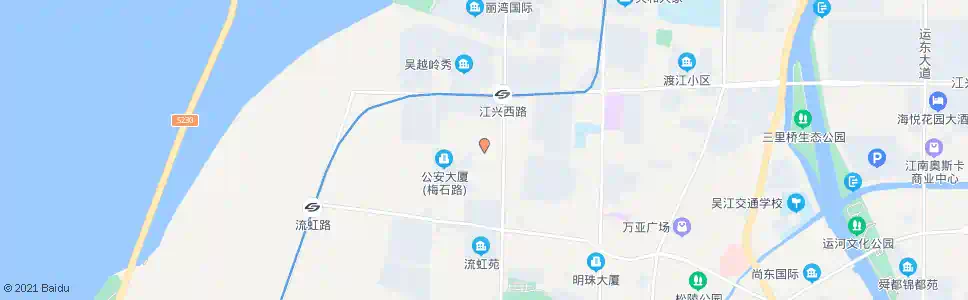 苏州松陵一中_公交站地图_苏州公交_妙搜公交查询2025