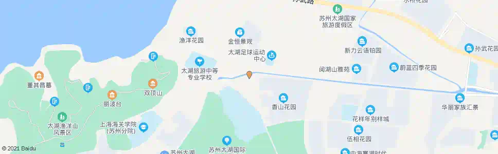 苏州香山花园_公交站地图_苏州公交_妙搜公交查询2025