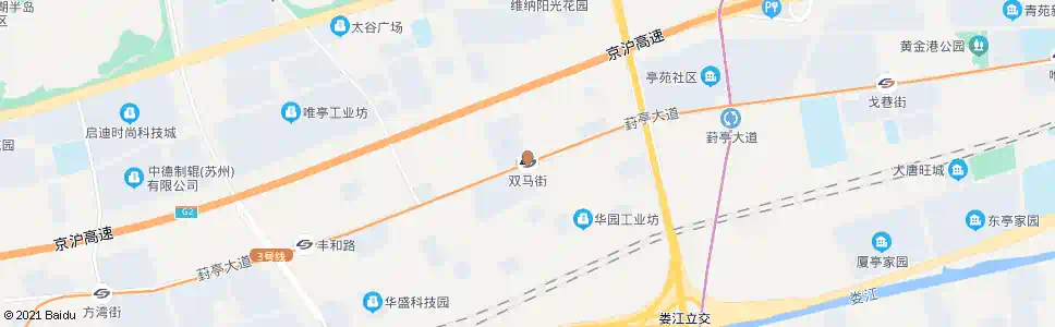 苏州双马街_公交站地图_苏州公交_妙搜公交查询2025