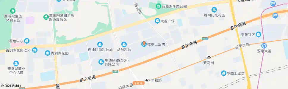 苏州唯亭工业坊_公交站地图_苏州公交_妙搜公交查询2025