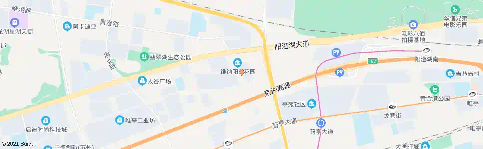苏州维纳阳光南区_公交站地图_苏州公交_妙搜公交查询2025