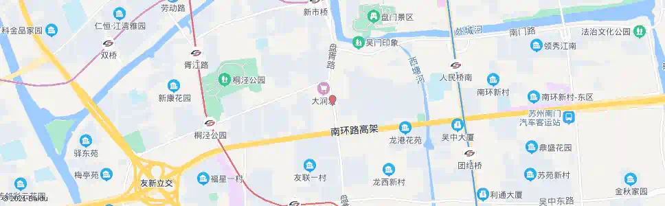 苏州盘溪新村_公交站地图_苏州公交_妙搜公交查询2025