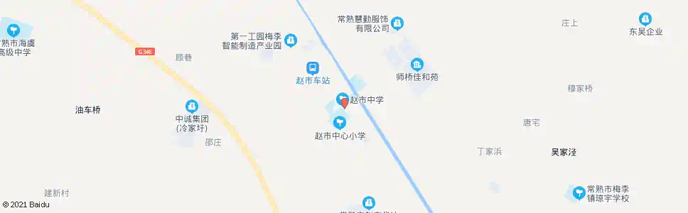 苏州赵市中学_公交站地图_苏州公交_妙搜公交查询2025